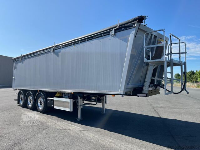 Semirremolque volquete Reisch 3-Achs-Kippsattelauflieger 43m³ Alumulde