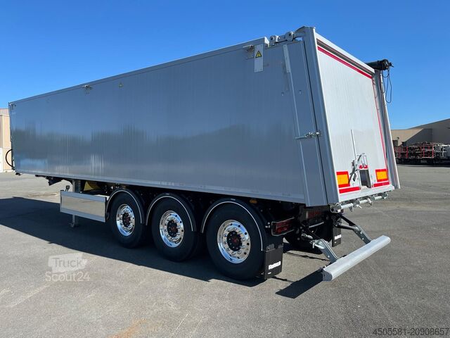 Semirremolque volquete Reisch 3-Achs-Kippsattelauflieger 43m³ Alumulde