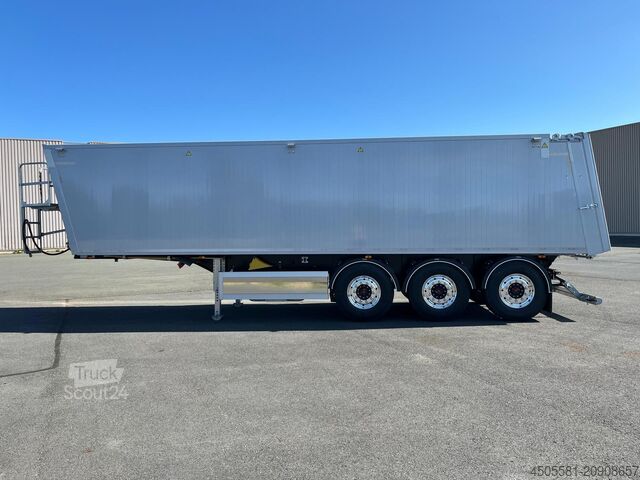 Semirremolque volquete Reisch 3-Achs-Kippsattelauflieger 43m³ Alumulde