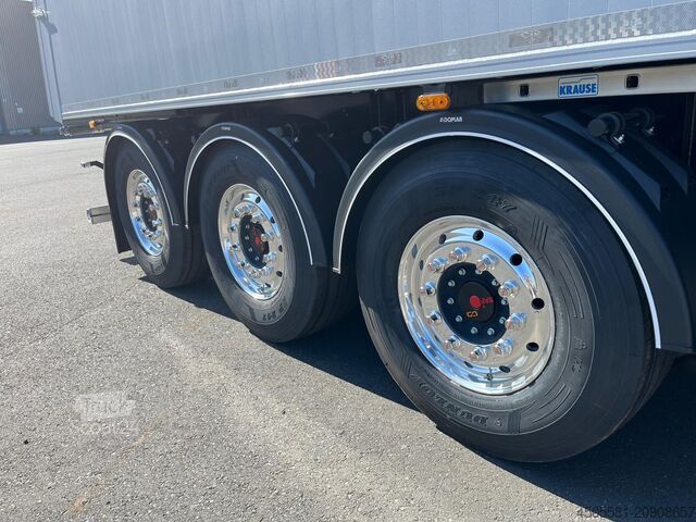 Semirremolque volquete Reisch 3-Achs-Kippsattelauflieger 43m³ Alumulde