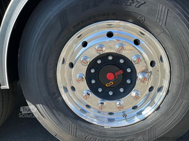 Semirremolque volquete Reisch 3-Achs-Kippsattelauflieger 43m³ Alumulde