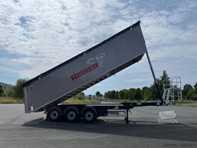 Reisch semirremolque basculante de 3 ejes 50m³ Reisch 3-Achs-Kippsattelauflieger Alumulde Alug