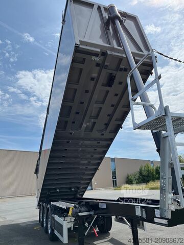 Reisch semirremolque basculante de 3 ejes 50m³ Reisch 3-Achs-Kippsattelauflieger Alumulde Alug