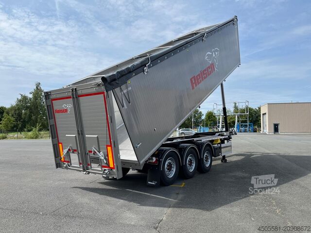 Reisch semirremolque basculante de 3 ejes 50m³ Reisch 3-Achs-Kippsattelauflieger Alumulde Alug