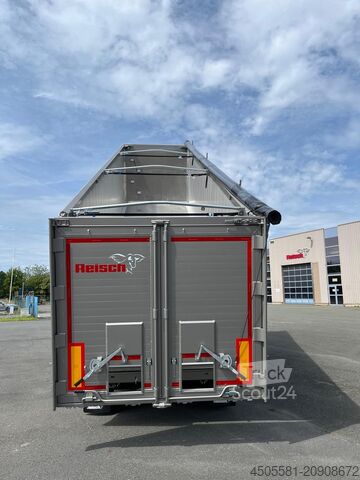Reisch semirremolque basculante de 3 ejes 50m³ Reisch 3-Achs-Kippsattelauflieger Alumulde Alug