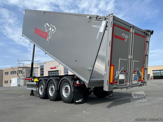 Reisch semirremolque basculante de 3 ejes 50m³ Reisch 3-Achs-Kippsattelauflieger Alumulde Alug