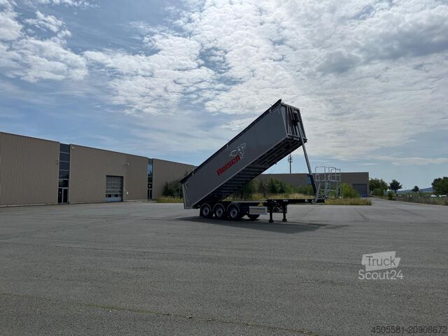 Reisch semirremolque basculante de 3 ejes 50m³ Reisch 3-Achs-Kippsattelauflieger Alumulde Alug