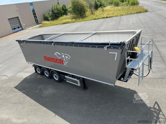 Reisch semirremolque basculante de 3 ejes 50m³ Reisch 3-Achs-Kippsattelauflieger Alumulde Alug