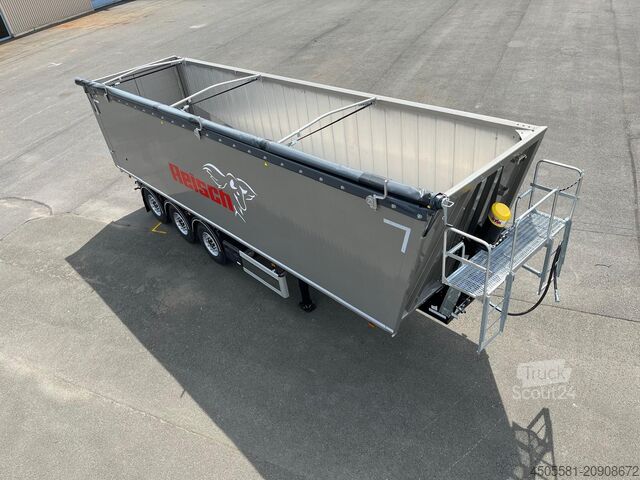 Reisch semirremolque basculante de 3 ejes 50m³ Reisch 3-Achs-Kippsattelauflieger Alumulde Alug