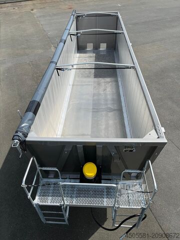 Reisch semirremolque basculante de 3 ejes 50m³ Reisch 3-Achs-Kippsattelauflieger Alumulde Alug