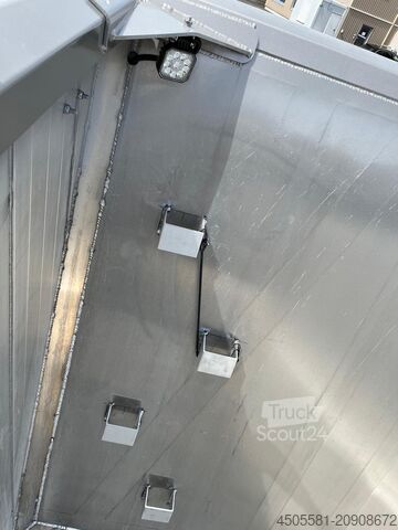 Reisch semirremolque basculante de 3 ejes 50m³ Reisch 3-Achs-Kippsattelauflieger Alumulde Alug