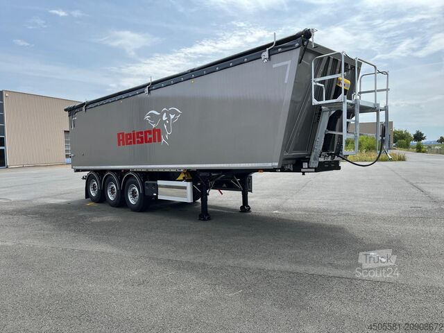 Reisch semirremolque basculante de 3 ejes 50m³ Reisch 3-Achs-Kippsattelauflieger Alumulde Alug