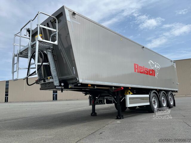 Reisch semirremolque basculante de 3 ejes 50m³ Reisch 3-Achs-Kippsattelauflieger Alumulde Alug