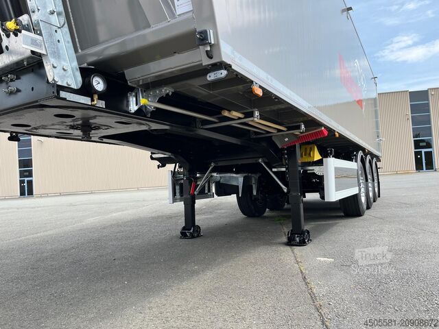 Reisch semirremolque basculante de 3 ejes 50m³ Reisch 3-Achs-Kippsattelauflieger Alumulde Alug