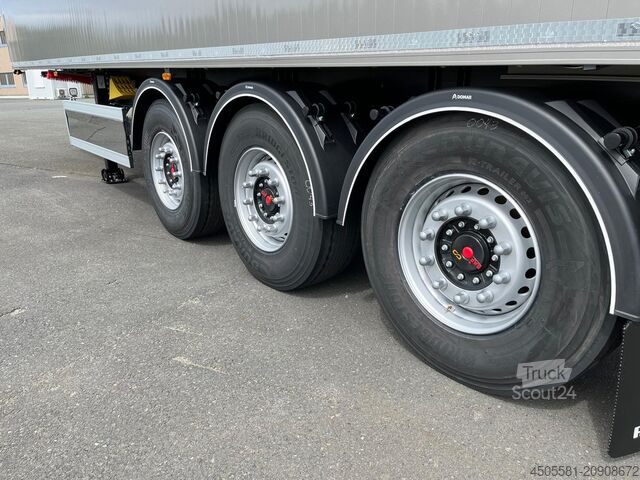 Reisch semirremolque basculante de 3 ejes 50m³ Reisch 3-Achs-Kippsattelauflieger Alumulde Alug