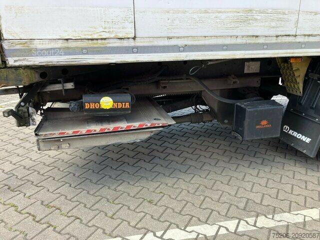 Camion per usi speciali Krone Cool Liner Multitemp SDR 27 eL4-MT mit Ladebordwand