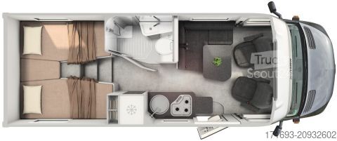 Polointegrovaný obytný vůz Hymer/Eriba ML-T 580 CrossTrail MESSE ANGEBOTE ON TOP