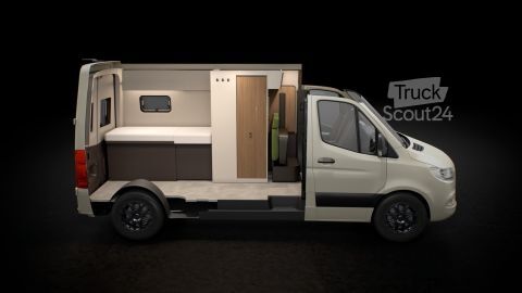 Lakóautó Bürstner Habiton HMX 6.0 190PS Allrad, Offroadpaket uvm