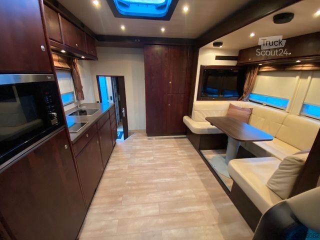 Camion pour bétail MERCEDES-BENZ Actros 2644 5 Pferde  Pop-Out, Pop-Up