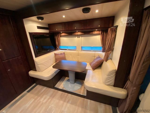 Camion pour bétail MERCEDES-BENZ Actros 2644 5 Pferde  Pop-Out, Pop-Up