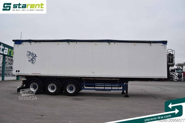 Semirremolque volquete SCHWARZMÜLLER 3-Achs Kipper 60m³ Liftachse Alufelgen
