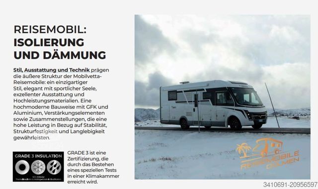 Autocaravana integral MOBILVETTA K-Yacht 86 Tekno Line Verfügbar ab ca.05.2026!