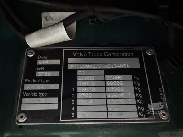 Standardni vlačilec VOLVO FH16.650 6X4 SZM RETARDER *2018*