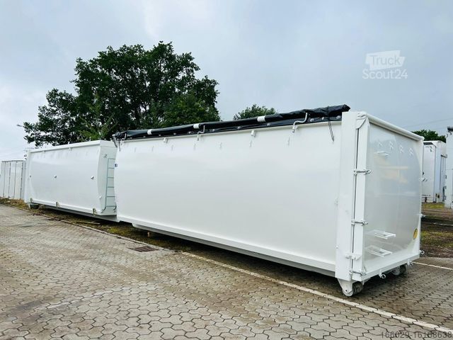 Remorcă cu șasiu interschimbabil  Abroll Container Schlammdicht 35m³