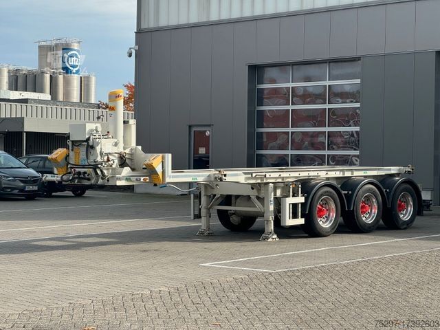 Kippers oplegger MAFA Swap 3. Achs Kippchassi