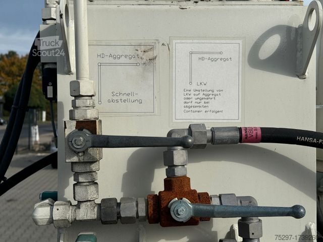 Kippers oplegger MAFA Swap 3. Achs Kippchassi