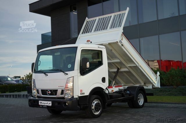 Fourgon benne basculante NISSAN NT 400 / WYWROTKA STALOWA / BLI?NIAK / MANUAL /