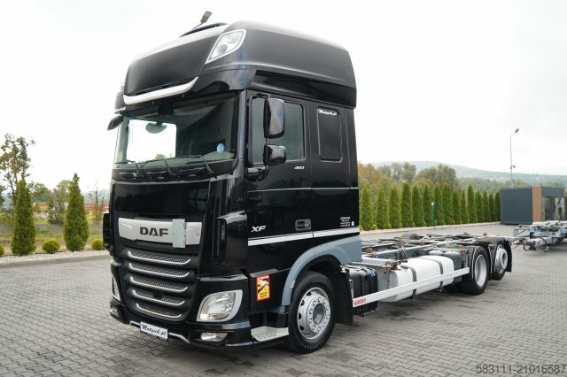 Jumbo vrachtwagen DAF XF 480 / BDF / 6X2 / SSC / I-PARK COOL / O? POD