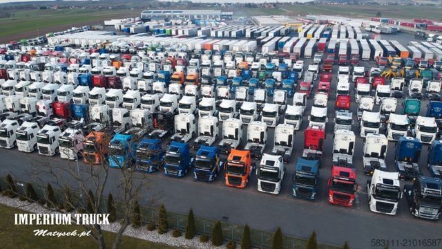 Jumbo vrachtwagen DAF XF 480 / BDF / 6X2 / SSC / I-PARK COOL / O? POD