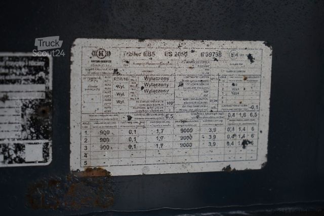 Полуприцеп с рабочей платформой  TRAILIS