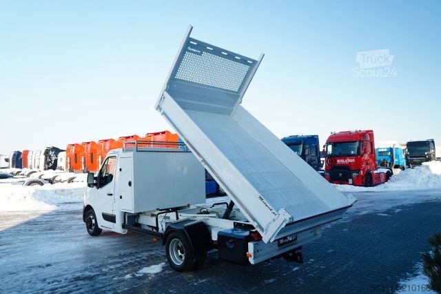 Fourgon benne basculante RENAULT MASTER / WYWROTKA 3,25 M / BLI?NIAK / MANUAL / 3