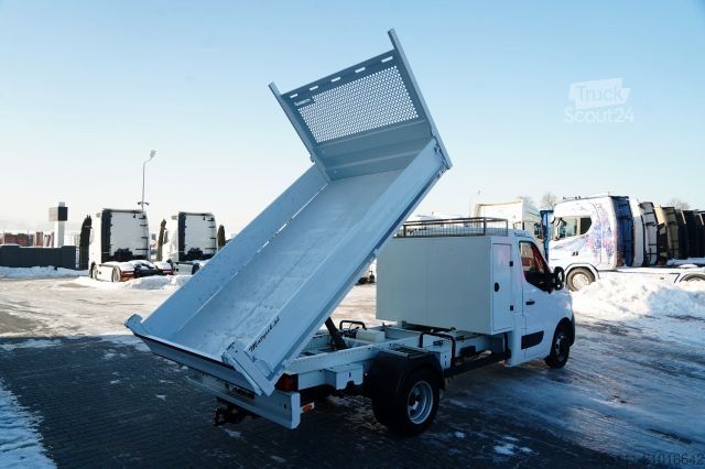 Fourgon benne basculante RENAULT MASTER / WYWROTKA 3,25 M / BLI?NIAK / MANUAL / 3