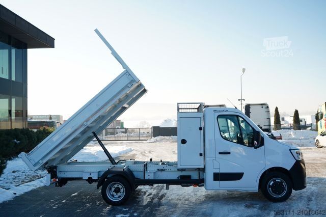Fourgon benne basculante RENAULT MASTER / WYWROTKA 3,25 M / BLI?NIAK / MANUAL / 3
