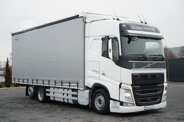 Jumbo vrachtwagen VOLVO FH 500 / SOLÓWKA / 6X2 / MEGA / O? PODNOSZONA /