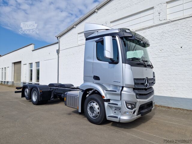 Châssis de camion Mercedes-Benz Actros 2553 LL 6x2 Actros 2553 LL 6x2, Retarder, Liftachse, MultimediaCockpit, LED, Navi
