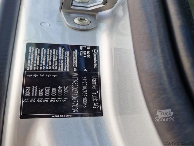 Camion benne à bras amovible Mercedes-Benz Actros 2553 LL 6x2 Actros 2553 LL 6x2/46, Retarder, Liftachse, MultimediaCockpit, LED, Navi