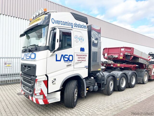Camion à usage spécial  FH16 750 8x4 FH16 750 8x4, Retarder, Globetrotter, Vorlauflift/-lenk, Schwerlast 180T