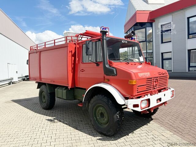 Camion de pompiers Unimog U 1300 L 435/11 4x4 U 1300 L 435/11 4x4, Bundeswehr-Feuerwehr