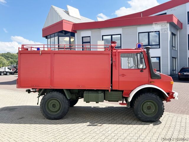 Camion de pompiers Unimog U 1300 L 435/11 4x4 U 1300 L 435/11 4x4, Bundeswehr-Feuerwehr