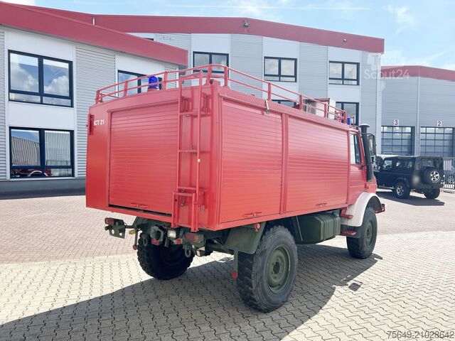 Camion de pompiers Unimog U 1300 L 435/11 4x4 U 1300 L 435/11 4x4, Bundeswehr-Feuerwehr
