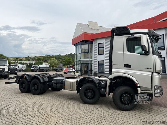 Camion benne à bras amovible Mercedes-Benz Arocs 4163/8x4 Arocs 4163/8x4, Hiab 26.59, Funk, Multimedia Cockpit,