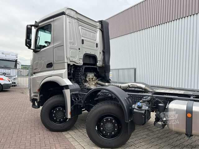 Camion benne à bras amovible Mercedes-Benz Arocs 4163/8x4 Arocs 4163/8x4, Hiab 26.59, Funk, Multimedia Cockpit,