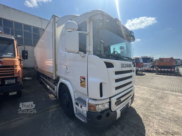 Camion caisson Scania G420 6x2, ERSATZTEILSPENDER! G420 6x2, Liftachse, Hiab LBW, Motor defekt!