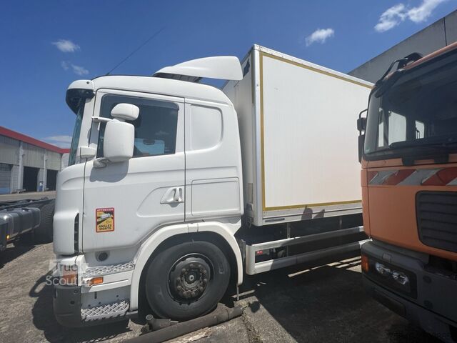 Autocarro con cassone Scania G420 6x2, ERSATZTEILSPENDER! G420 6x2, Liftachse, Hiab LBW, Motor defekt!