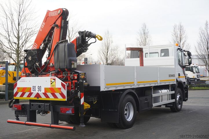 Camions plateau Iveco Stralis X-Way 310 4x2 E6 / Fassi F155
