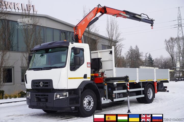 Platforma Renault C280 P4x2 E6 / Fassi 5.6 t/ 219 MTH/ 8 m